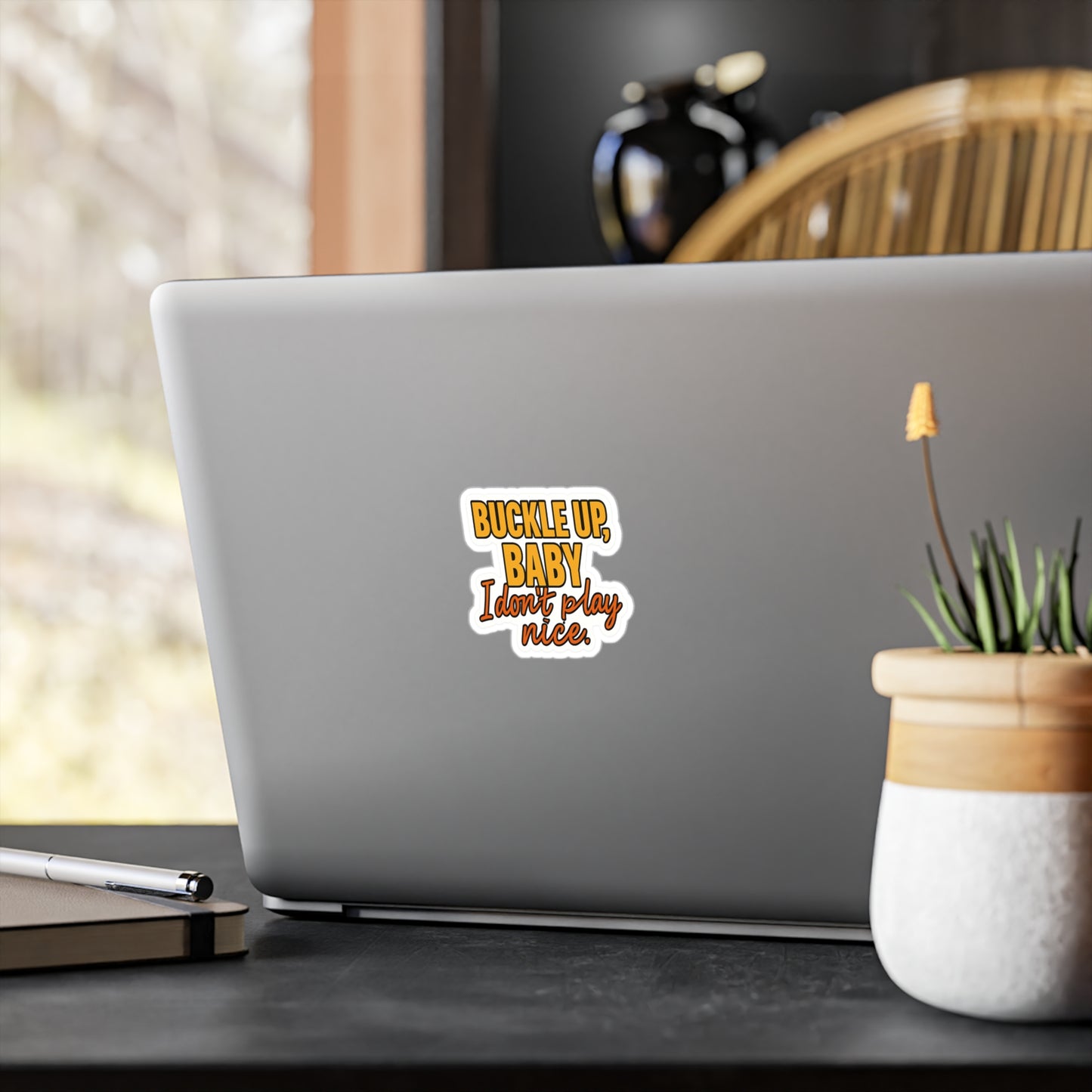 Buckle Up, Baby - Beth Dutton Vibes Kiss-Cut Stickers