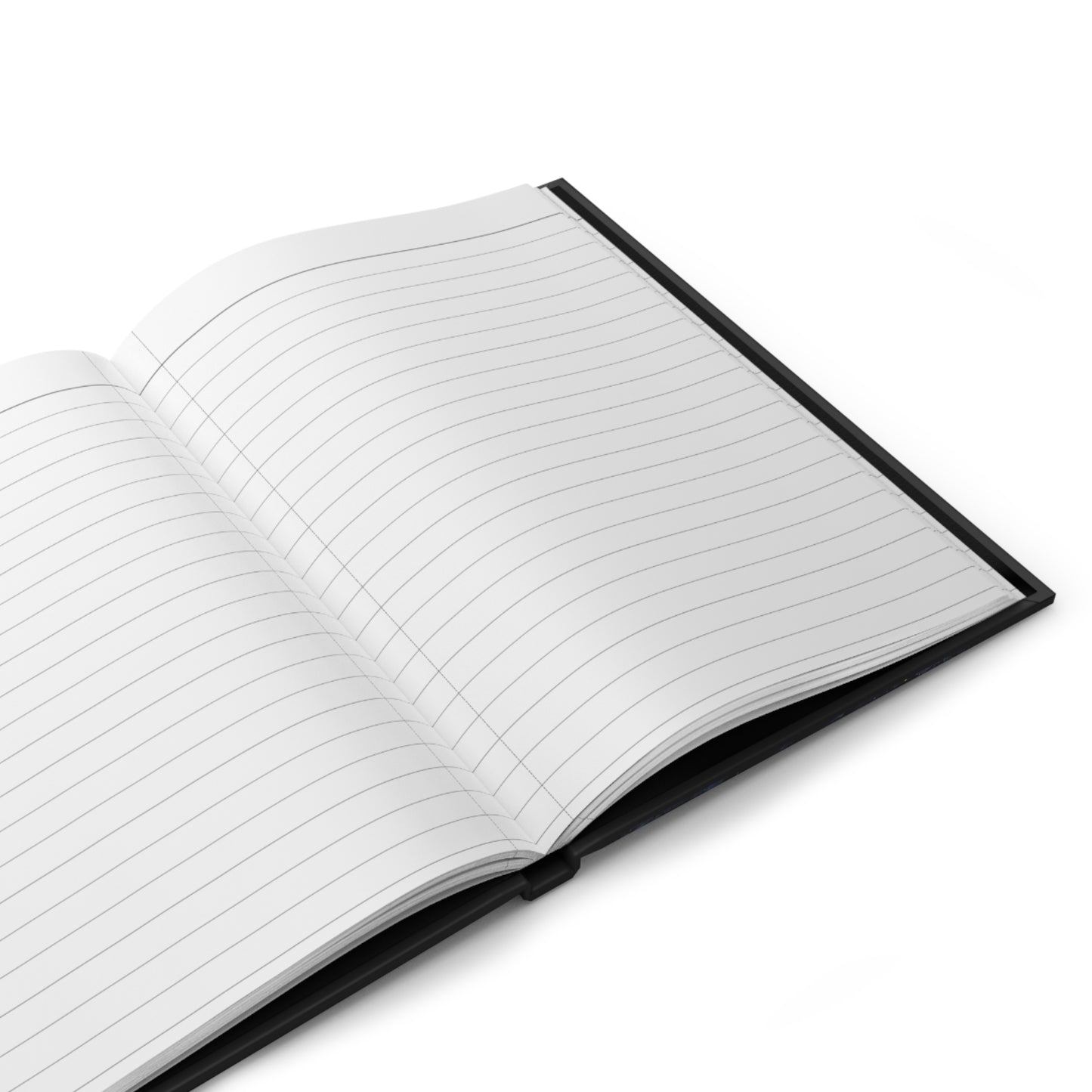 Sacred Pause Hardcover Journal — Moonlit Forest Meditation Notebook