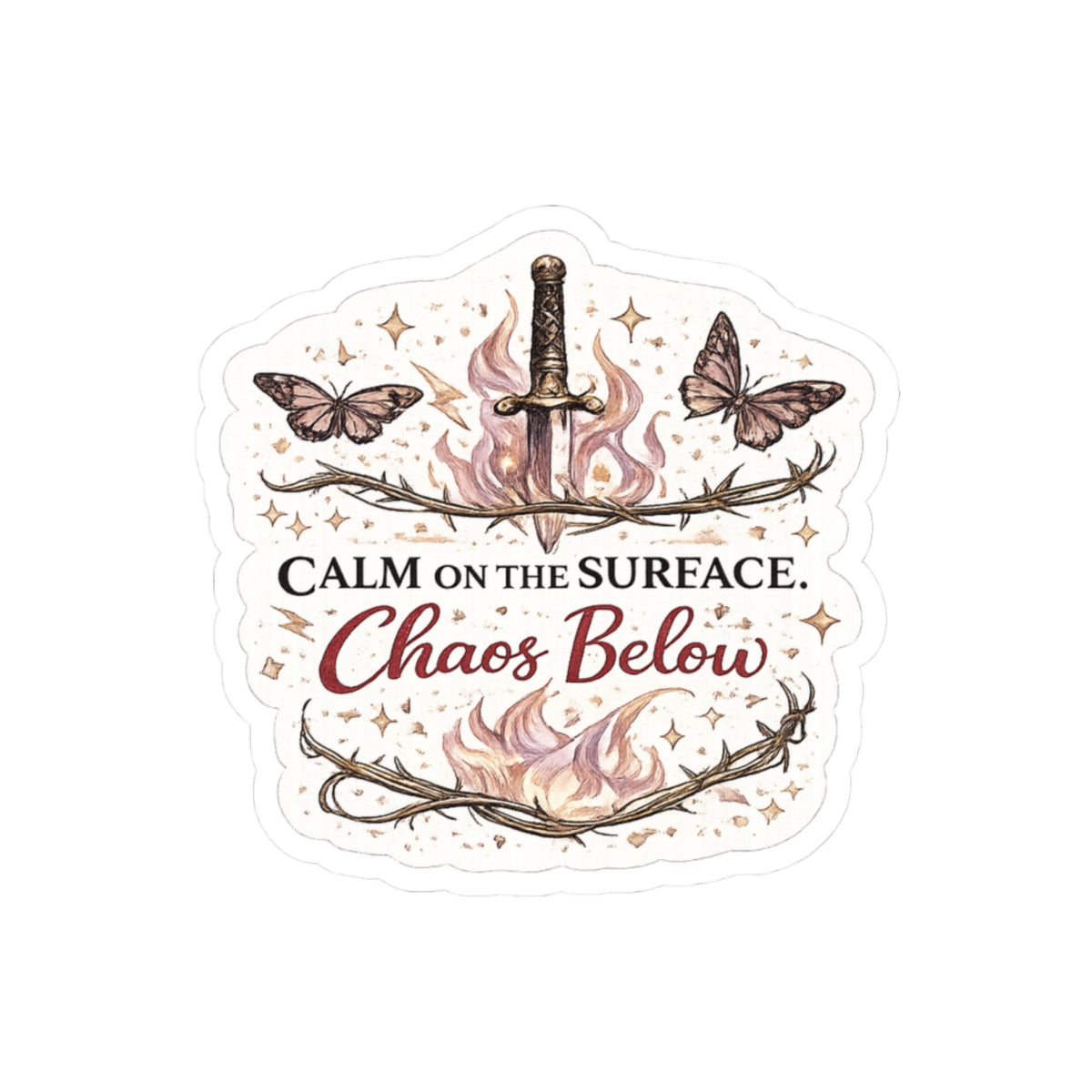 Calm on the Surface, Chaos Below