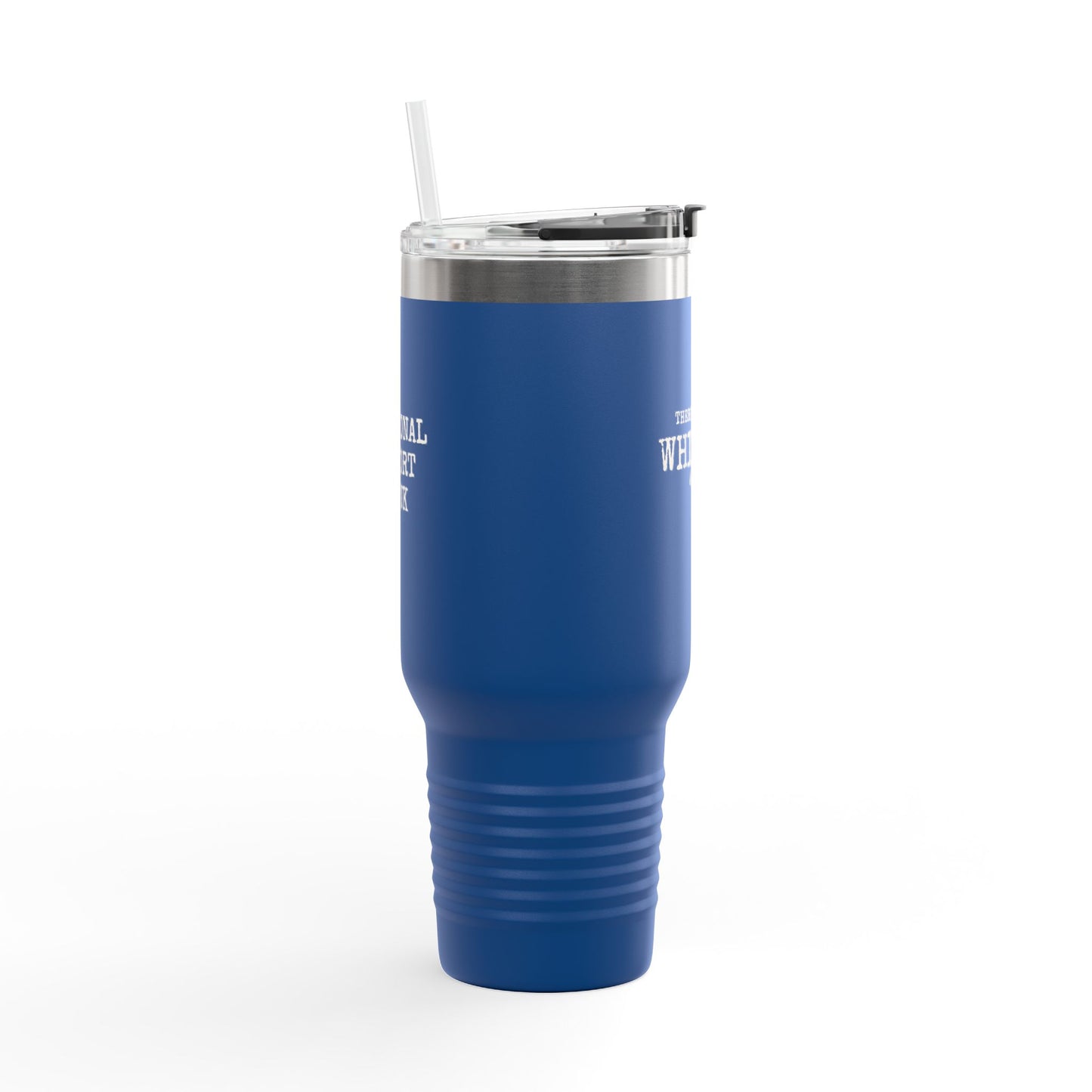 40oz Insulated Travel Mug — “There Might Be Whiskey In Here” Red Tumbler