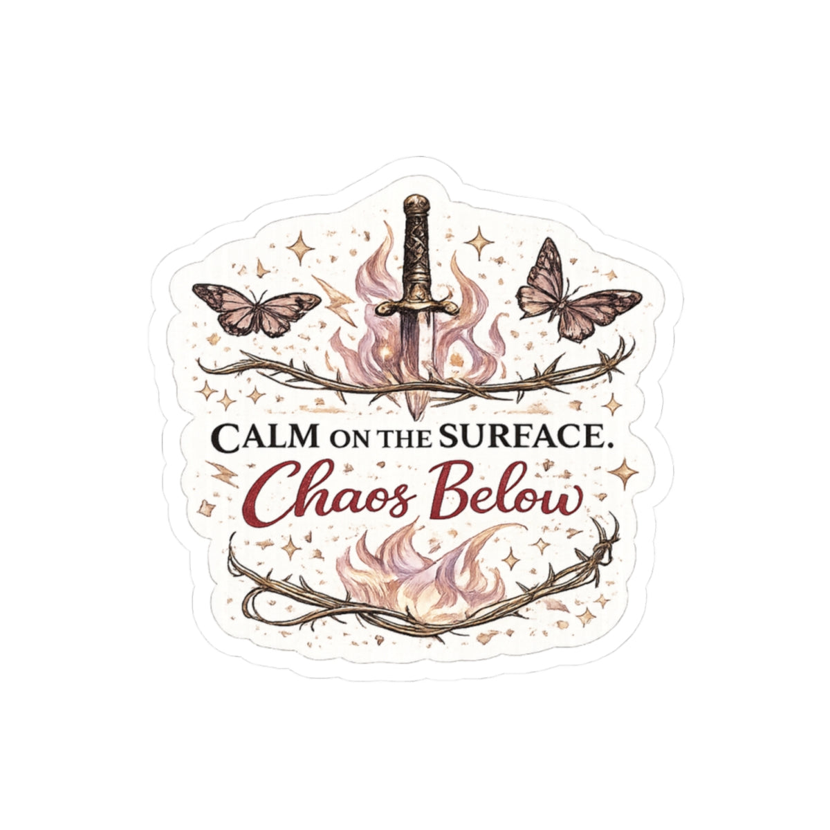 Calm on the Surface, Chaos Below