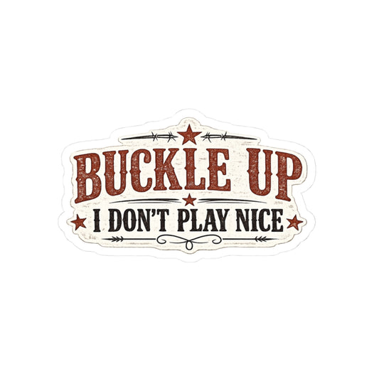 Buckle Up. I Don't Play Nice