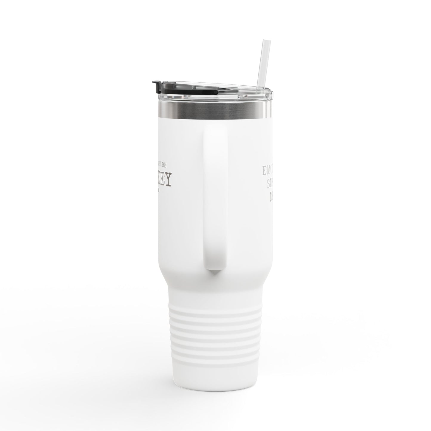 40oz Insulated Travel Mug — "There Might Be Whiskey in Here" Stainless Steel Tumbler