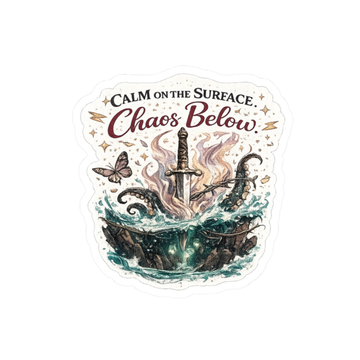 Calm on the Surface, Chaos Below