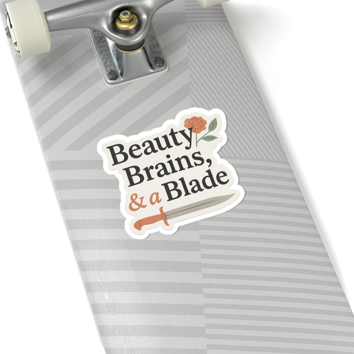 Beauty, Brains, & a Blade