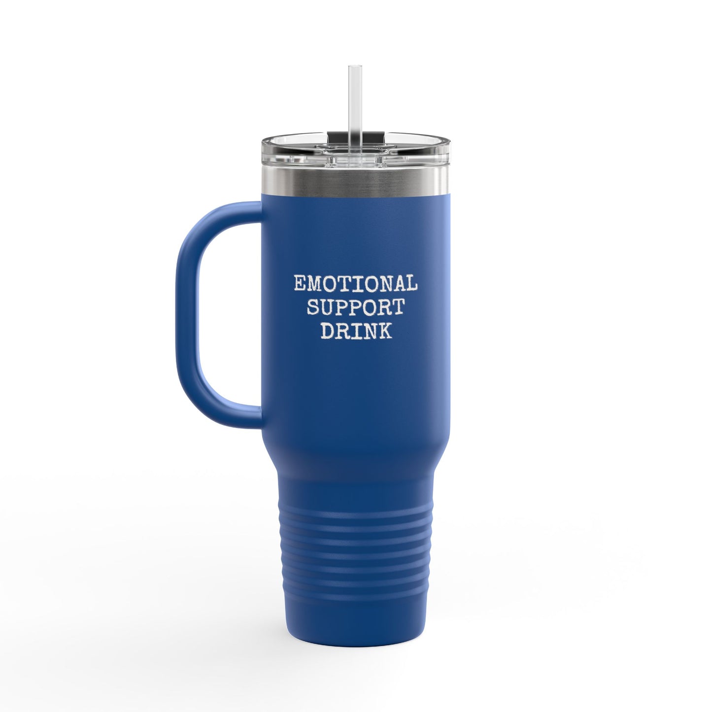 40oz Insulated Travel Mug — “There Might Be Whiskey In Here” Red Tumbler